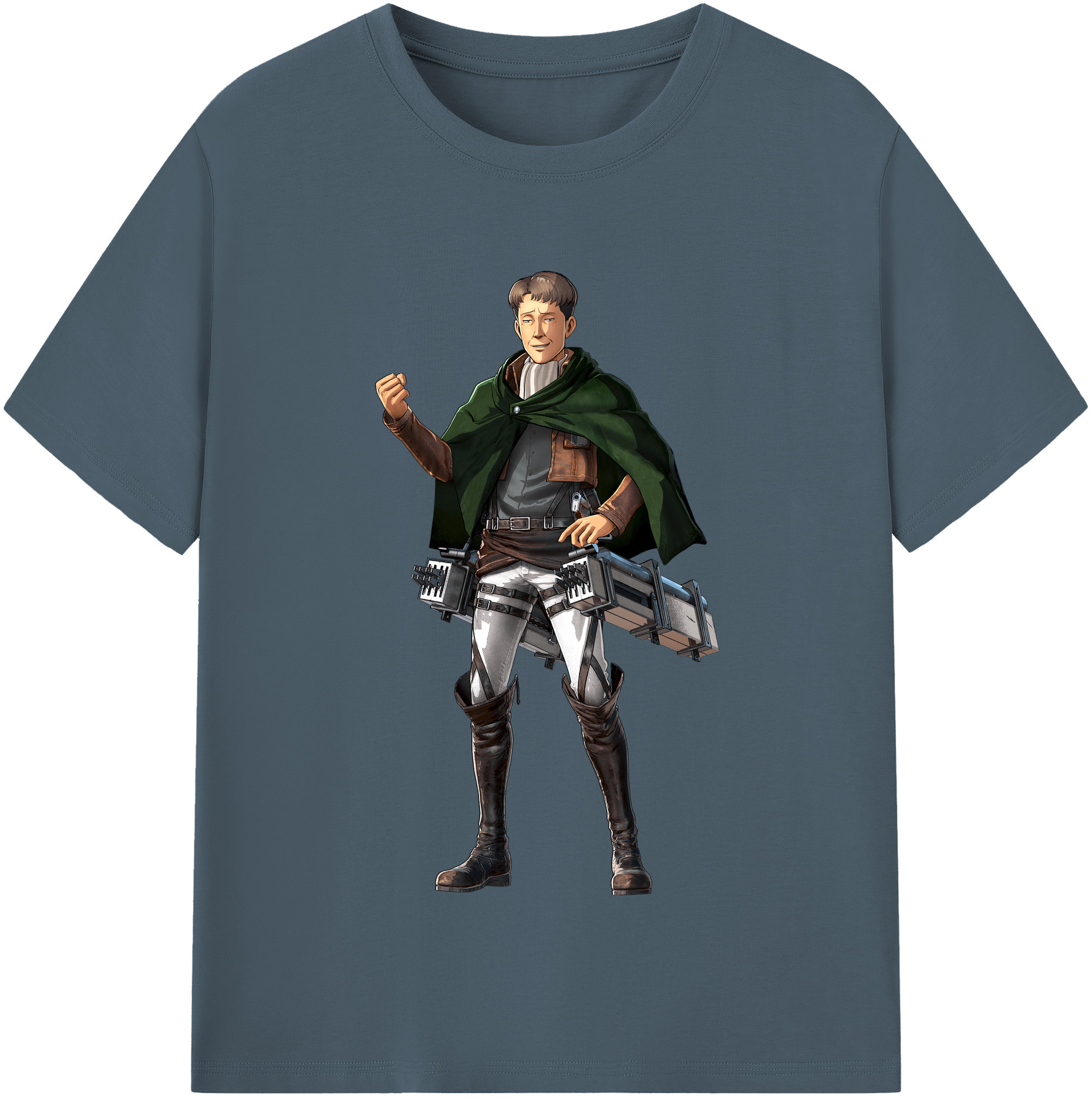 （画像用） 進撃の巨人 Attack on Titan 綿100％半袖Tシャツ（フロントプリント）